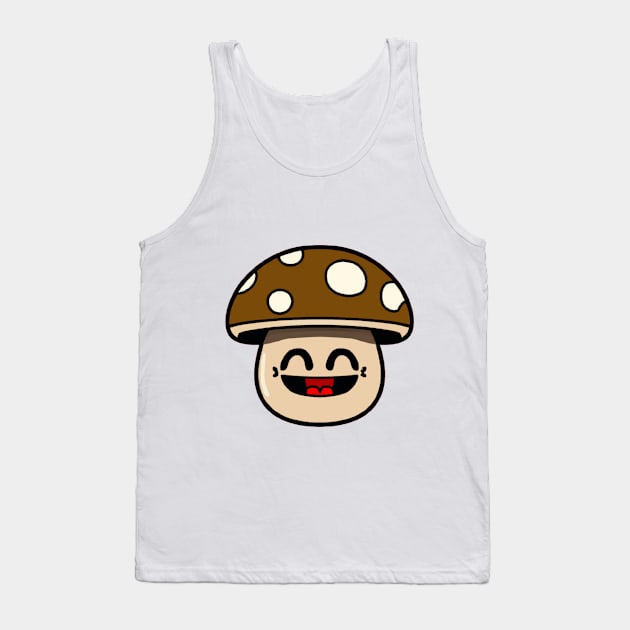 Happy mushroom Tank Top by Asirihouse